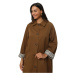 La Modeuse  72593_P168215  Kabátiky Trenchcoat Hnedá