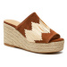 Castañer Espadrilky Eleo/186 023437 Hnedá