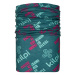 Multifunkční šátek model 9065048 tyrkysová + růžová UNI - Kilpi