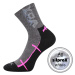 Voxx Walli Unisex športové ponožky BM000000624700101080 čierna Ii