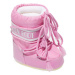 Juniorské vysoké zimné topánky MOON BOOT MB ICON MINI NYLON JR-J001 PINK