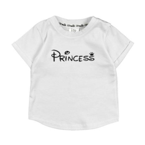 I LOVE MILK tričko s nápisom princess