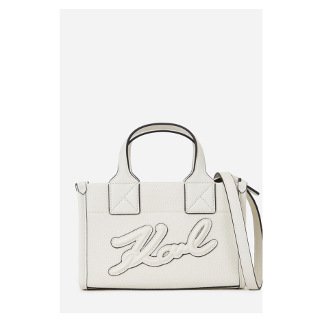 Kabelka Karl Lagerfeld K/Skuare Sm Tote Grainy Off White