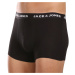 7PACK pánske boxerky Jack and Jones čierne (12171258)