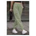 Madmext Mint Green Comfort Fit Basic Sweatpants