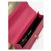 Tmavo ružová dámska kabelka Versace Jeans Couture