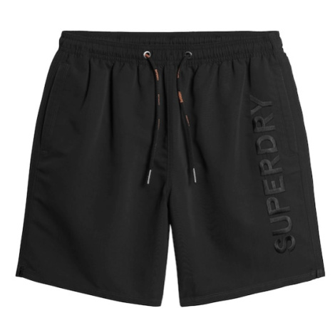 Superdry Plavecké šortky  čierna