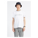 Tričko La Martina Man T-Shirt S/S Mouline' Jerse Optic White