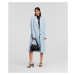 Kabát Karl Lagerfeld Soft Tailored Coat Cashmere Blue