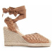 Leindia  89389  Espadrilky Hnedá