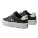 Calvin Klein Jeans Sneakersy Vulc Flatform Laceup Lth YW0YW01474 Čierna