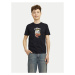 Jack&Jones Junior Tričko Seven Skull 12263213 Čierna Standard Fit