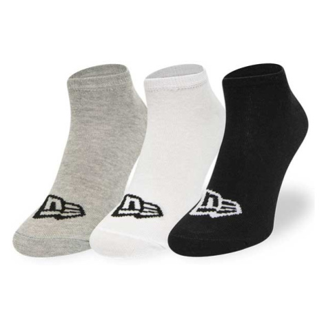 Ponožky New Era Flag Flag sneaker 3pack socks White Grey Black Unisex
