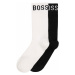 BOSS Casual Ponožky  biela / tmavomodrá
