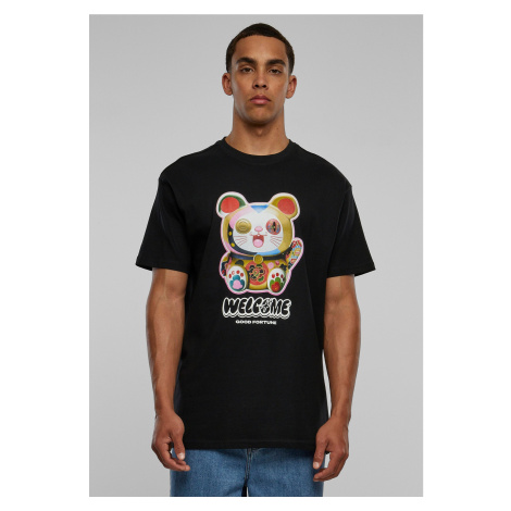 Welcome Cat Heavy Oversize Tee black mister tee