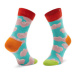 Happy Socks Súprava 2 párov vysokých detských ponožiek KCLO02-6300 Farebná