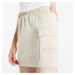 Sukňa CALVIN KLEIN JEANS Embroidered Monologo Straight Skirt Beige