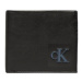 Calvin Klein Jeans Darčekový set B/Fold W/Coin+Carabiner Keyfob K50K510164 Čierna