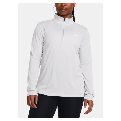 Under Armour Sweatshirt Tech Textured 1/2 Zip-GRY - Women