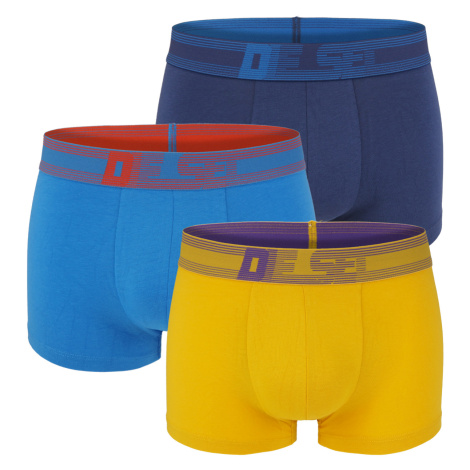 DIESEL - boxerky 3PACK cotton stretch multicolor - limitovaná edícia