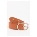 DEFACTO Women's Faux Leather Classic Belt