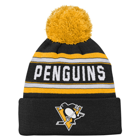 Pittsburgh Penguins detská zimná čiapka Jacquard Cuffed Knit With Pom