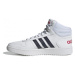 Rekreačná obuv ADIDAS Hoops 2.0 Mid cloud white legend ink scarlet