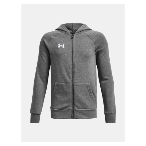 Šedá chlapčenská športová mikina Under Armour Rival