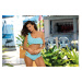 Sharon Skipper M-539 Swimsuit Pastel Blue