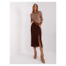 Skirt-LK-SD-509445.72P-dark brown