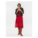 Guess Každodenné šaty Tiana W3BK68 WE6D2 Červená Regular Fit