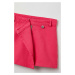 Detské bavlnené šortky OVS ružová farba, jednofarebné