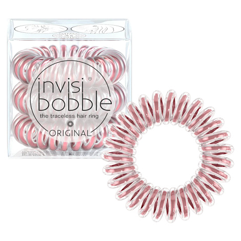 Špirálová gumička do vlasov Invisibobble Original Bella Rosa Galaxy - ružová, 3 ks (IB-OR-PC1001