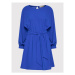 Rinascimento Každodenné šaty CFC0106038003 Modrá Regular Fit