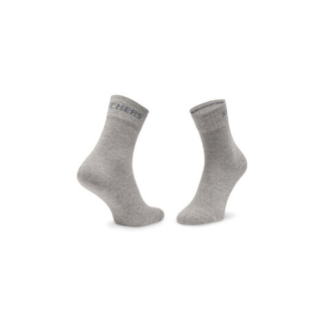 Skechers Ponožky Vysoké Unisex SK41040 Sivá