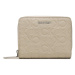 Calvin Klein Malá dámska peňaženka Ck Must Wallet W/Flap Md-Emb Mn K60K610950 Béžová