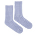 Vlnené ponožky Vlnáč rebro fialový