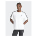 Adidas Tričko 3-Stripes IR8051 Biela Regular Fit