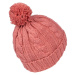 Lewro CHIA Dievčenská pletená čiapka, ružová, veľkosť