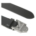 Calvin Klein Jeans Pánsky opasok Monogram Lthr Belt 40mm K50K510468 Čierna