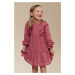 Dievčenské šaty Mayoral ružová farba, mini, oversize