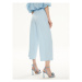 JDY Culottes nohavice Geggo 15208417 Modrá Wide Leg