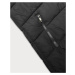 Dámska zimná bunda v grafitovej farbe s kapucňou J Style (16M9126-105)