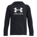 Under Armour RIVAL FLEECE BL HOODIE Chlapčenská mikina, čierna, veľkosť