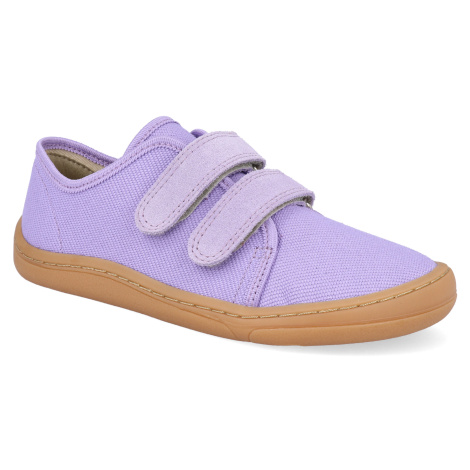 Barefoot plátenky Froddo - Canvas Lilac fialové