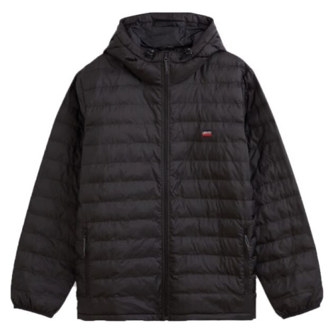 Levi's&reg; PRESIDIO PACKABLE HOODED JACKET Pánska bunda, čierna, veľkosť