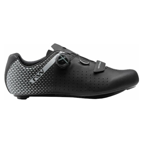 Northwave Core Plus 2 Wide Shoes Black/Silver 42.5 North Wave