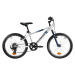 Horský bicykel Rockrider ST 120 20-palcový pre deti od 6 do 9 rokov biely
