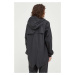 Nepremokavá bunda Rains Fishtail Jacket 18010 čierna farba, prechodná