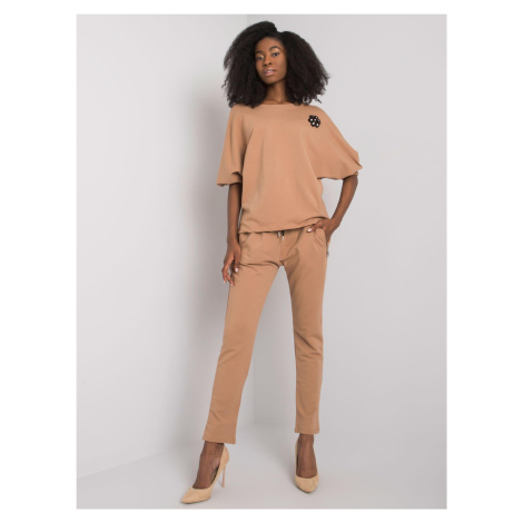 RV-KMPL-7363.25P-camel set Rue Paris